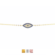 Evil Eye Bracelet Cz