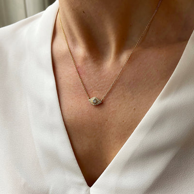 White Eye Necklaces