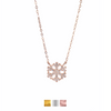 Snow Flake CZ Necklace