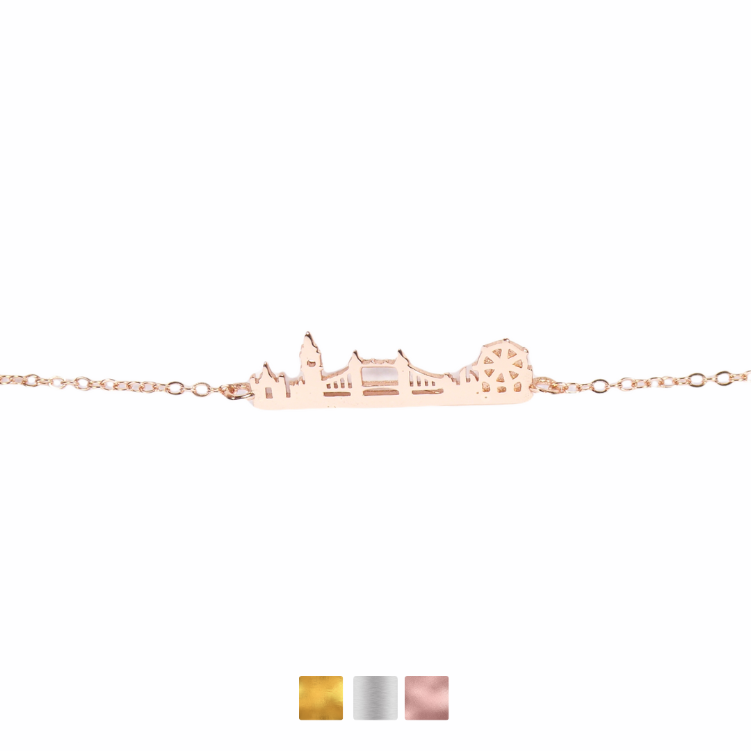 Plain London Skyline Bracelet
