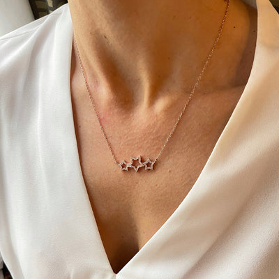Three Star Necklaces
