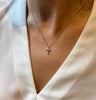 Cross Cz Necklaces