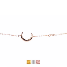Plain Moon & Star Bracelet