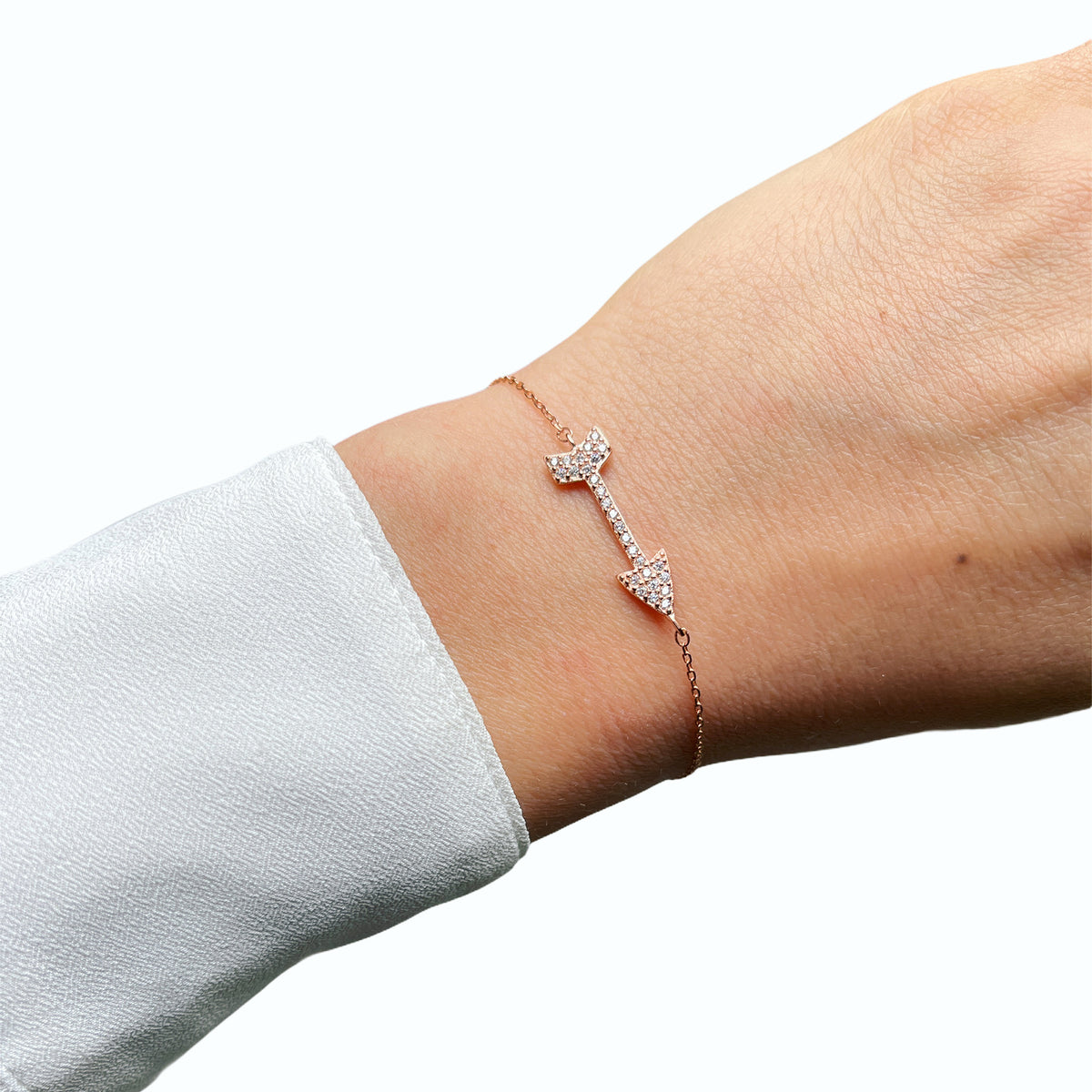 Arrow Bracelet Cz