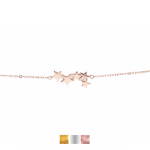 Plain Five Stars Bracelet