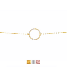Small Eternity Circle Bracelet Cz