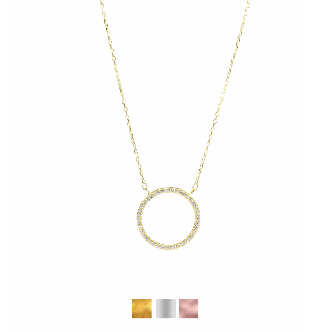 Large Circle Necklaces