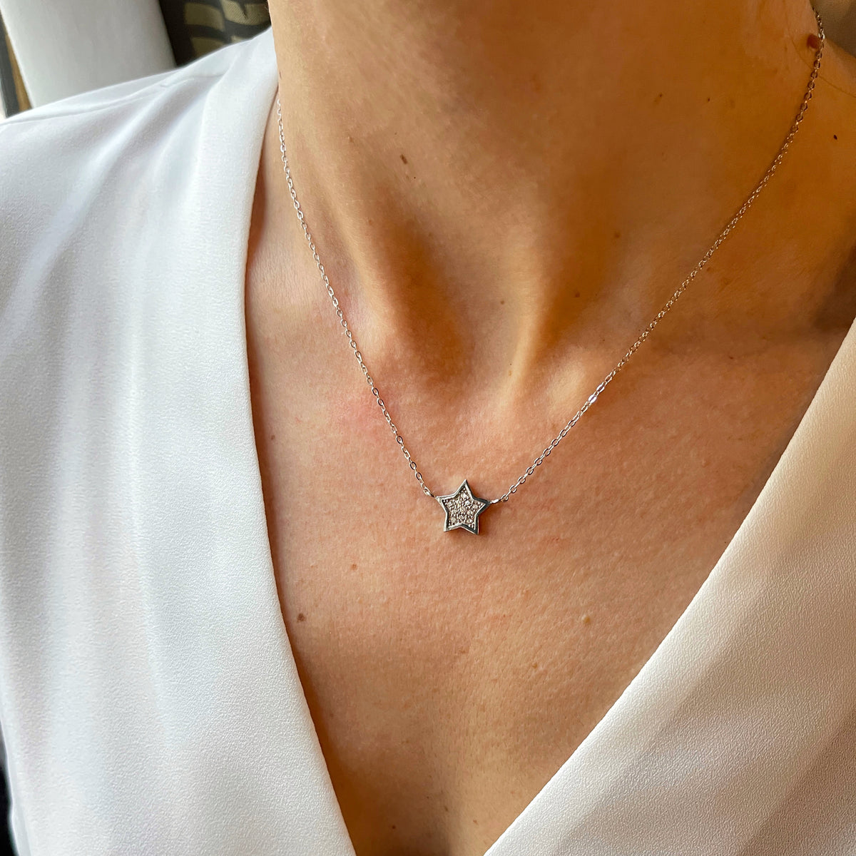 Framed Star Necklaces