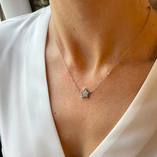 Framed Star Necklaces