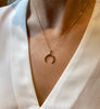 Horn Half Moon Necklaces