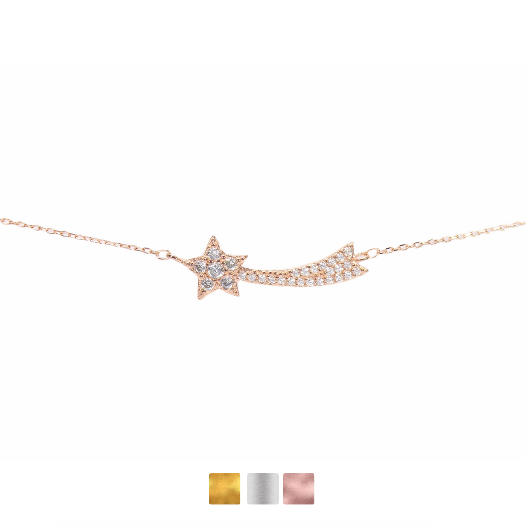 Comet Bracelet Cz