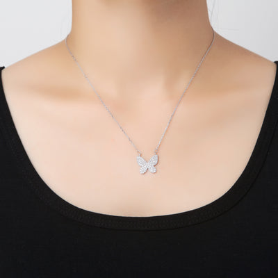 Large Butterfly Necklaces