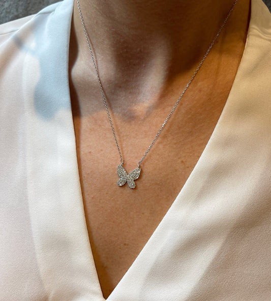 Large Butterfly Necklaces