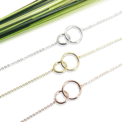 Plain Double Eternity Circle Bracelet