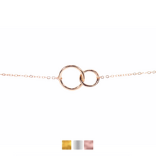 Plain Double Eternity Circle Bracelet