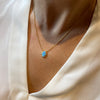 Faux Opal Hand Necklaces