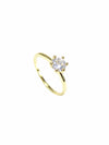 Single Stone Solitaire Rings, 1.0ct Cz