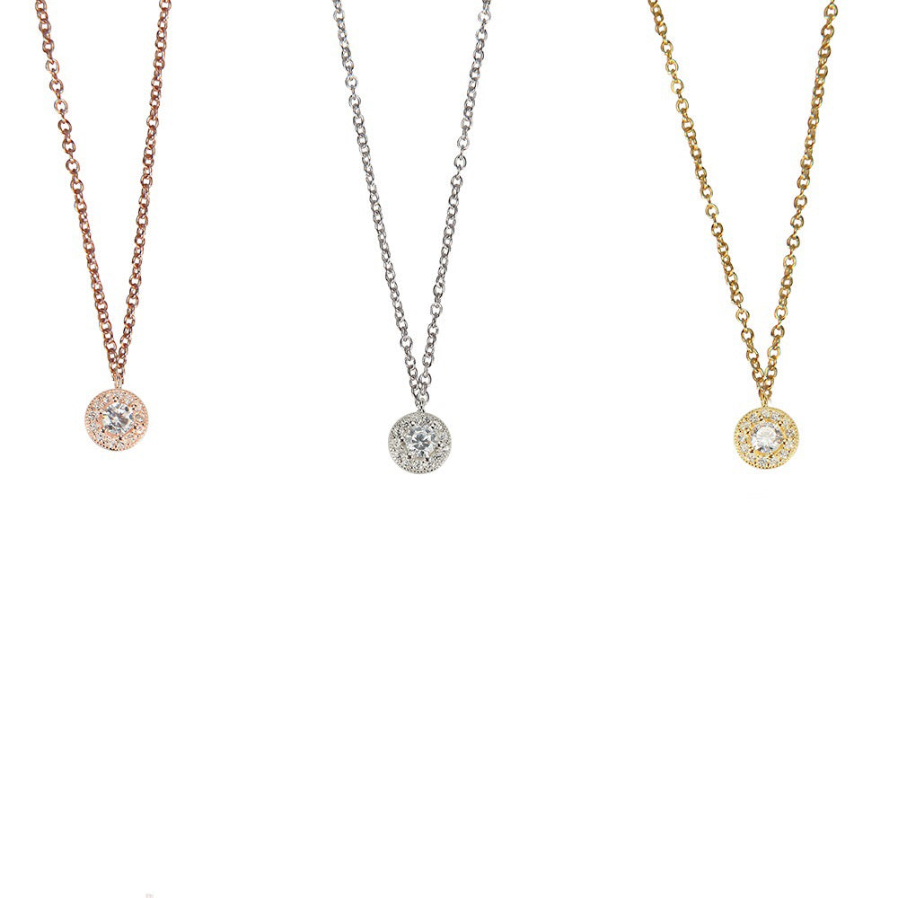 Lux Solitaire Necklaces