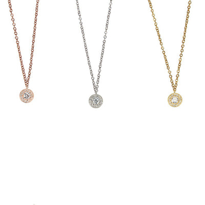 Lux Solitaire Necklaces