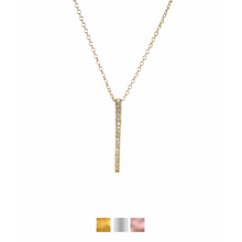 Bar Line Necklaces