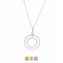 Double Circle Necklaces