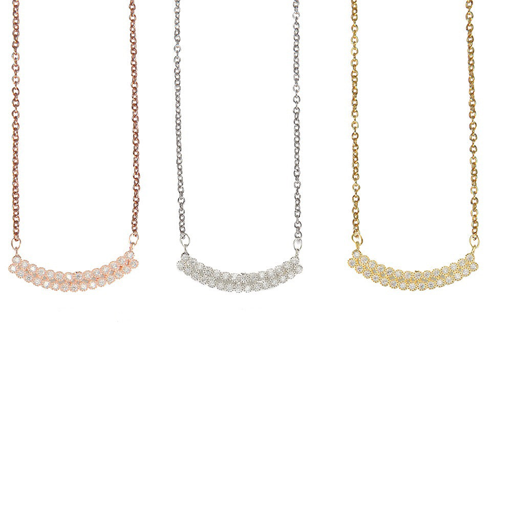 Double Line Bar Necklaces