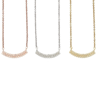 Double Line Bar Necklaces