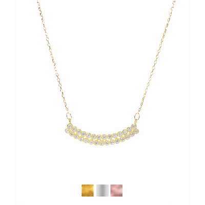 Double Line Bar Necklaces