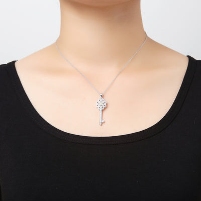 Key Round Necklaces
