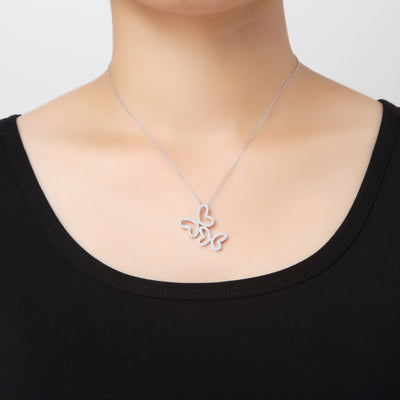 Double Butterfly Necklaces