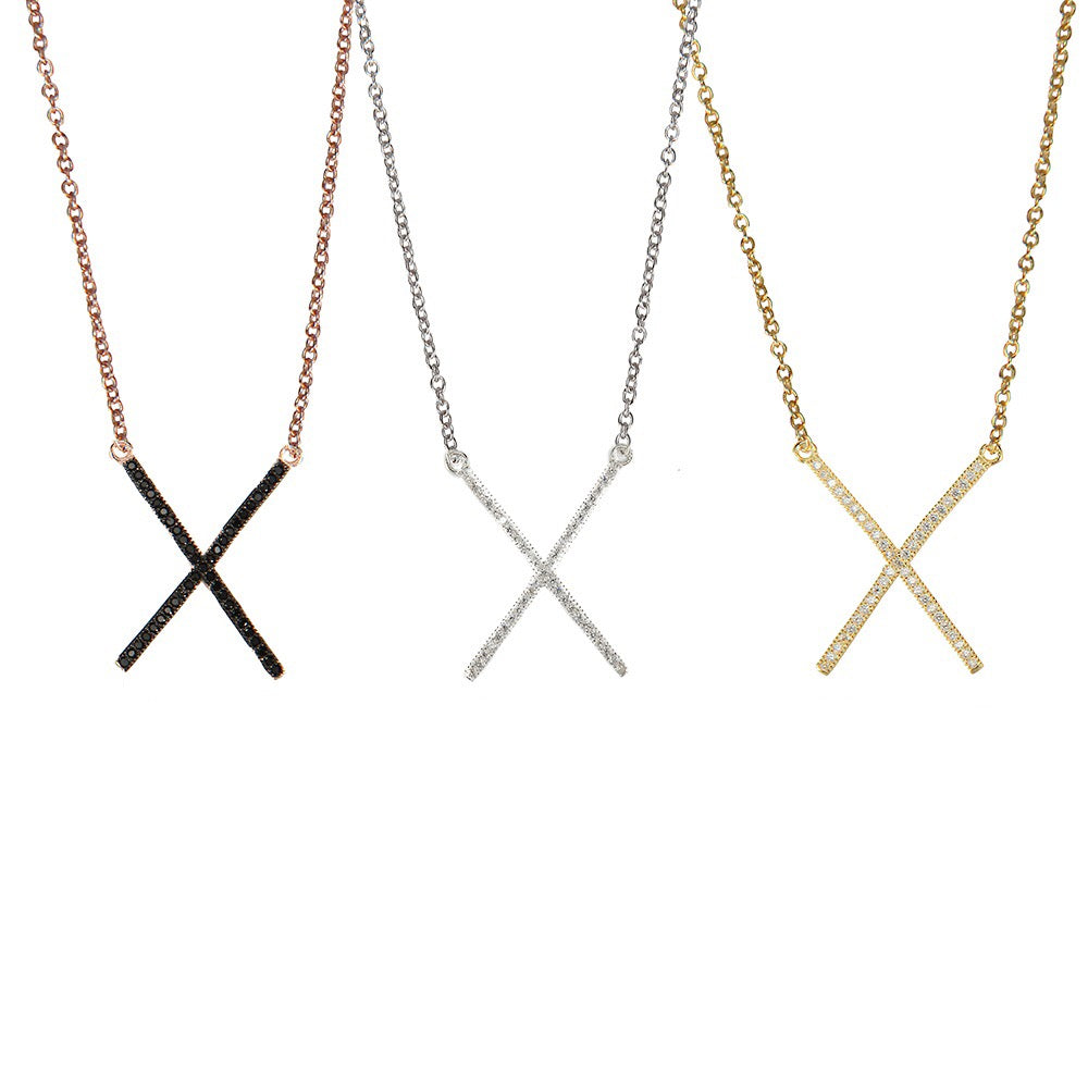 X Cross Necklaces