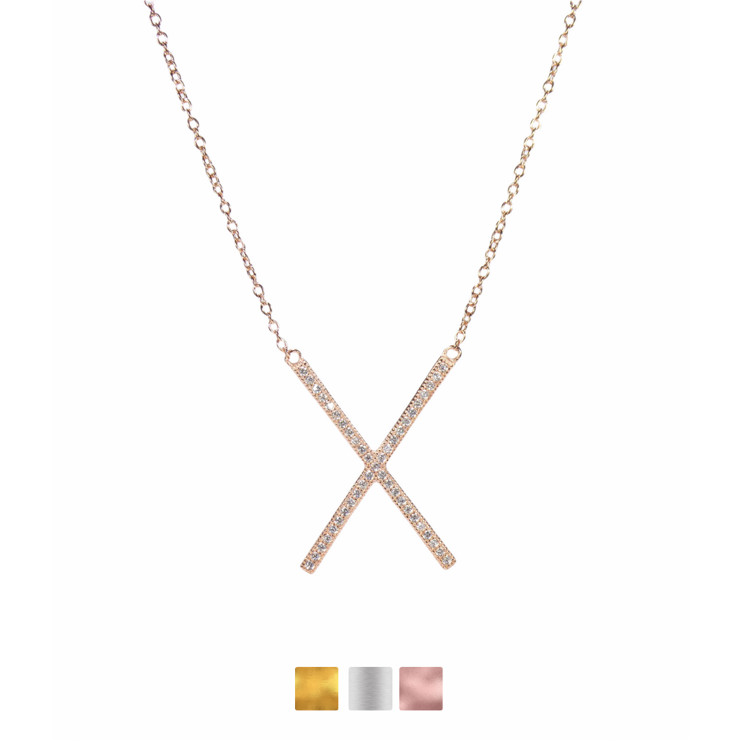 X Cross Necklaces