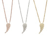 Wing Cz Necklaces