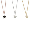 Sea Star Cz Necklaces