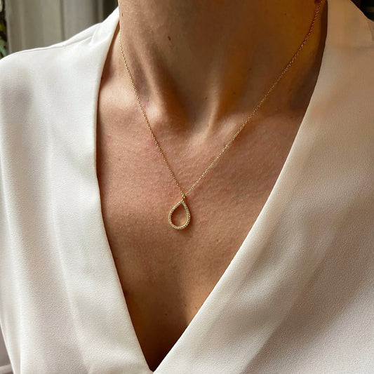 Empty Drop Necklaces