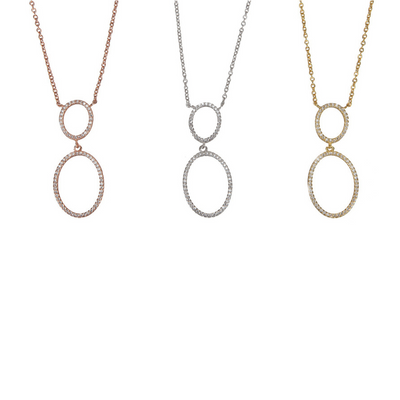 Double Oval Necklaces