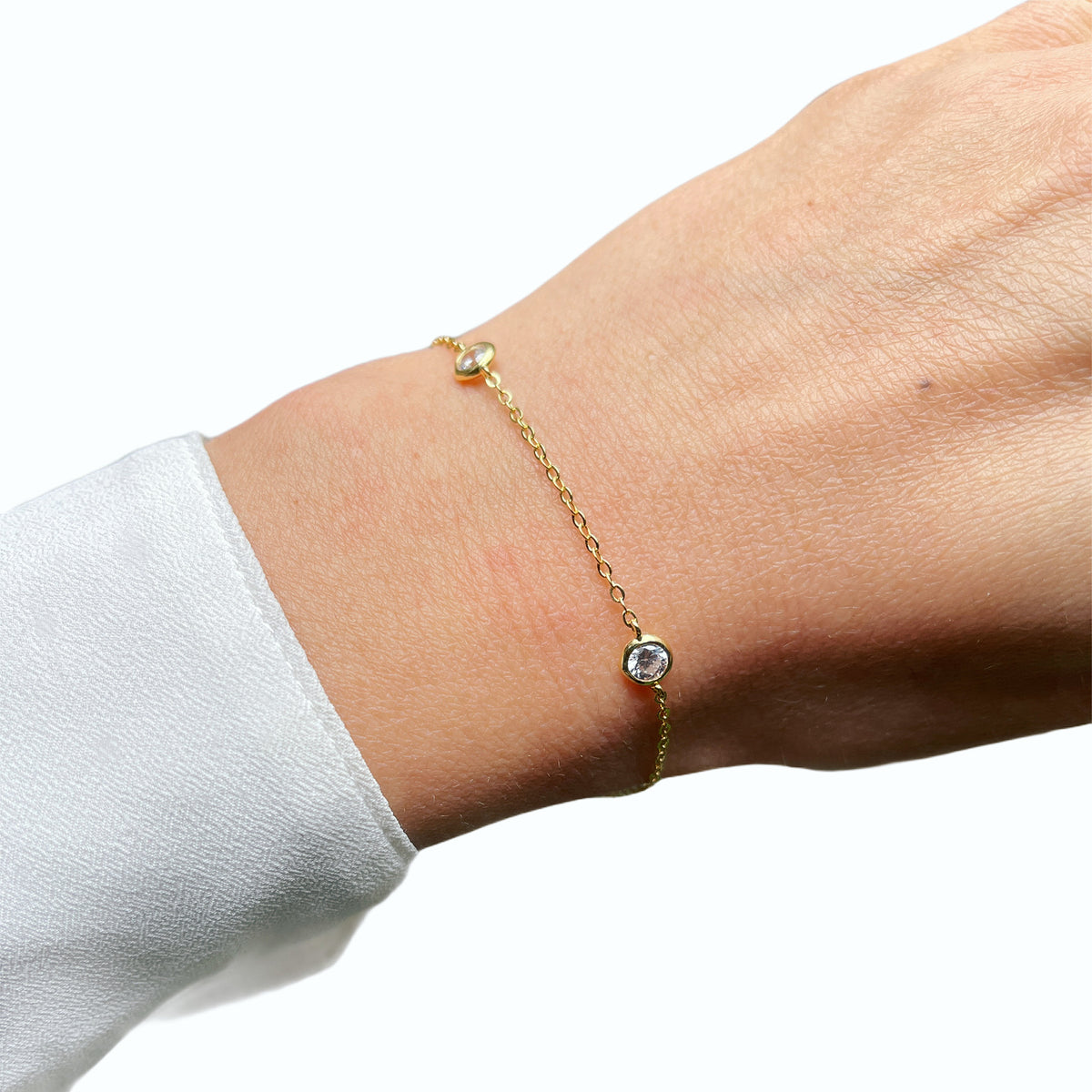 Three Stones Bracelet