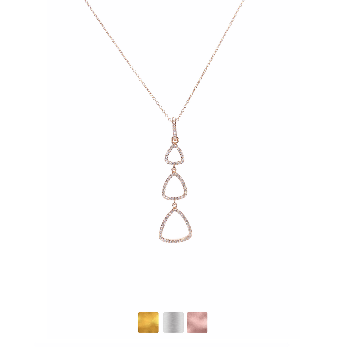 Triple Drop Necklaces