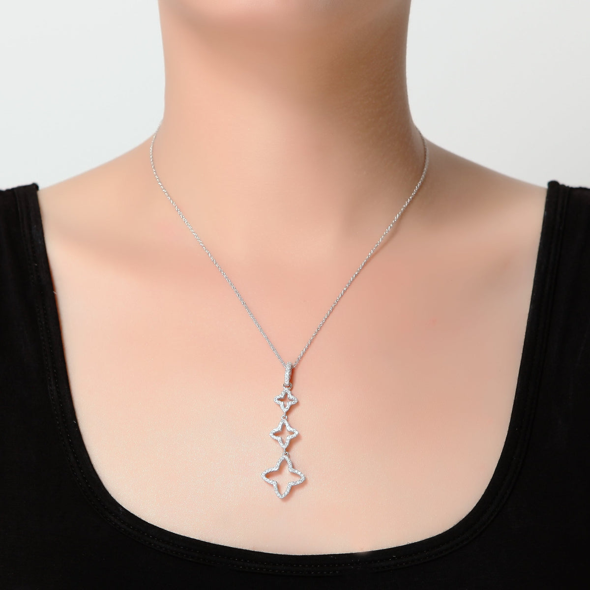 Triple Clover Necklaces