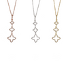 Triple Clover Necklaces