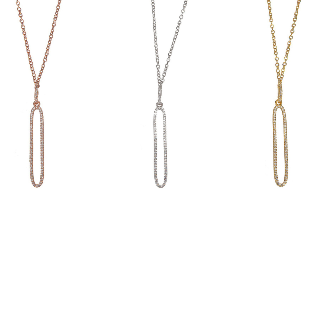 Soft Rectangle Necklaces