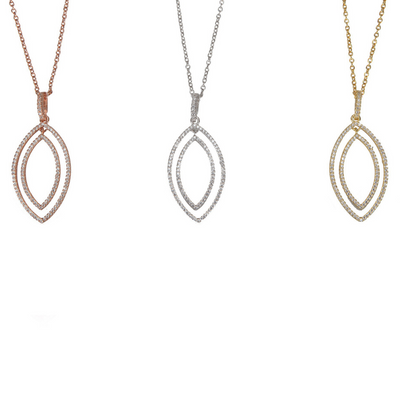 Double Oval Necklaces