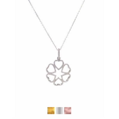 Heart Star Medallion Necklaces