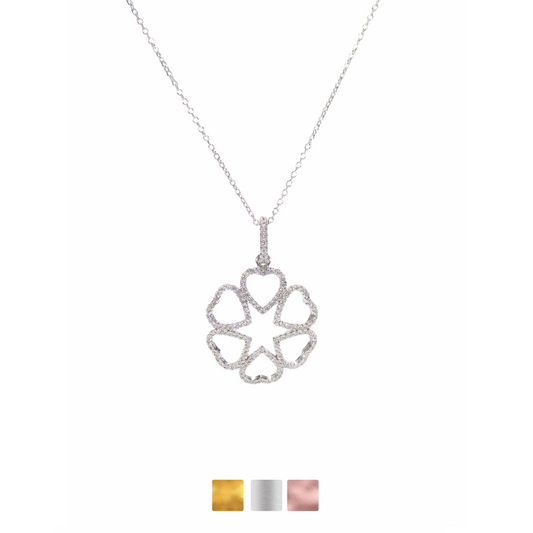 Heart Star Medallion Necklaces