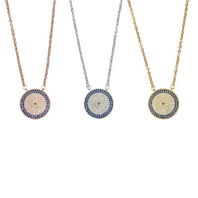 Large Turkish Eye Necklaces