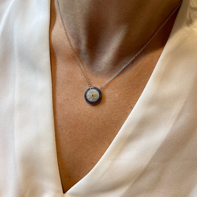 Large Turkish Eye Necklaces