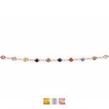 Colourful CZ Stones Bracelets