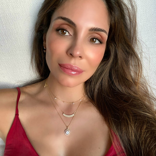 Double Line Bar Necklaces