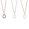 Empty Drop Necklaces