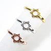 Plain Jewish Star of David Rings